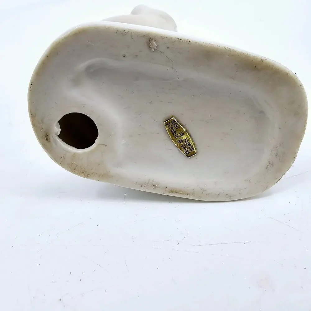 Vintage Child Palm Of My Hand Watch Over Me Porcelain Figurine 4.5